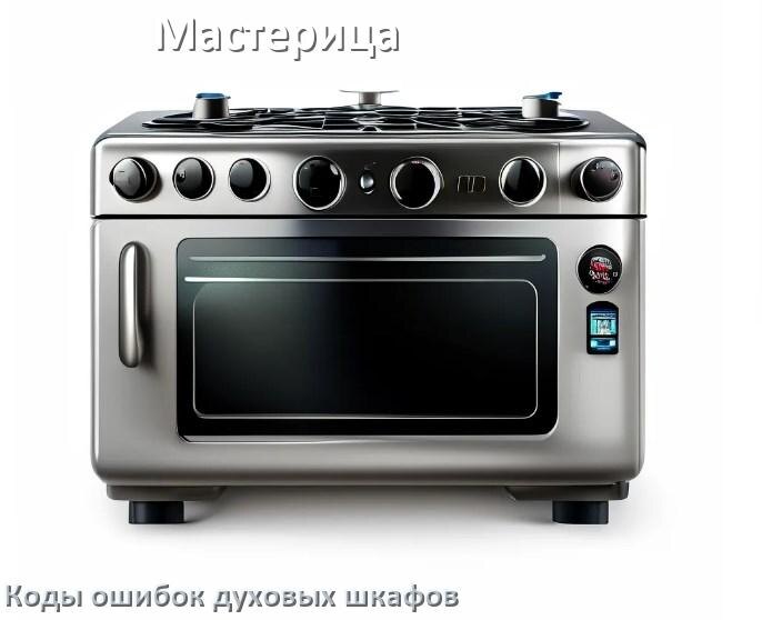 
Духовой шкаф Мастерица ошибки коды что означает F01, F24, F12, E011, F03, Loc