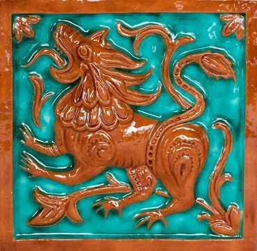 Ярославский изразец. Выполнен по образцам 17 века