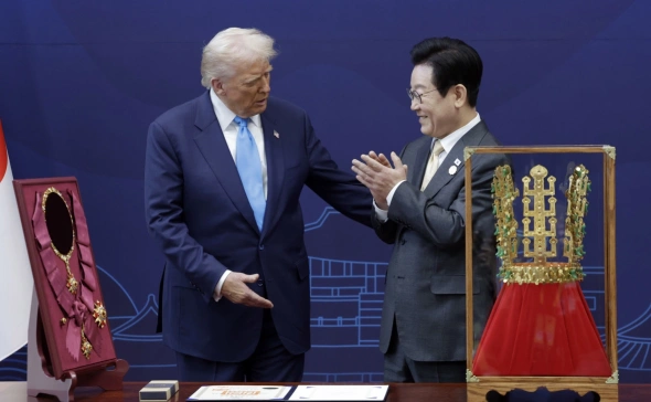 Трамп в Южной Корее