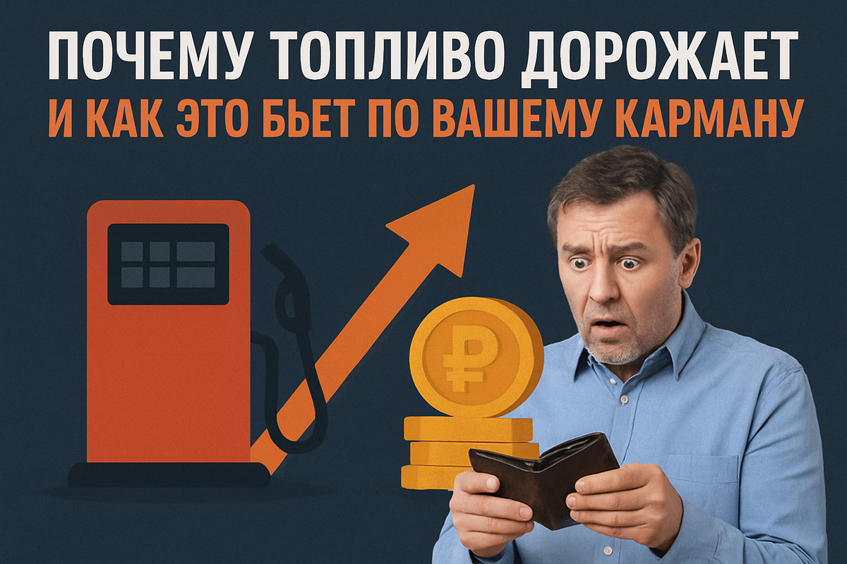 Почему топливо дорожает и как это бьет по вашему карману