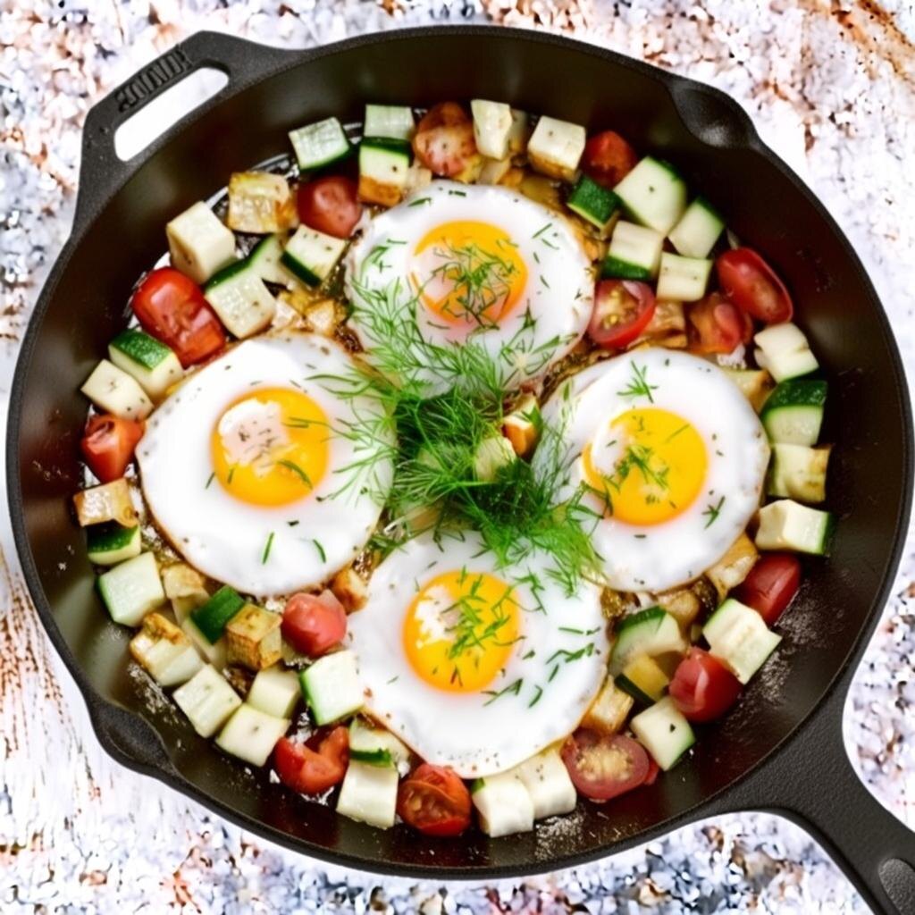 Из трёх овощей и трёх яиц — целое утро добра