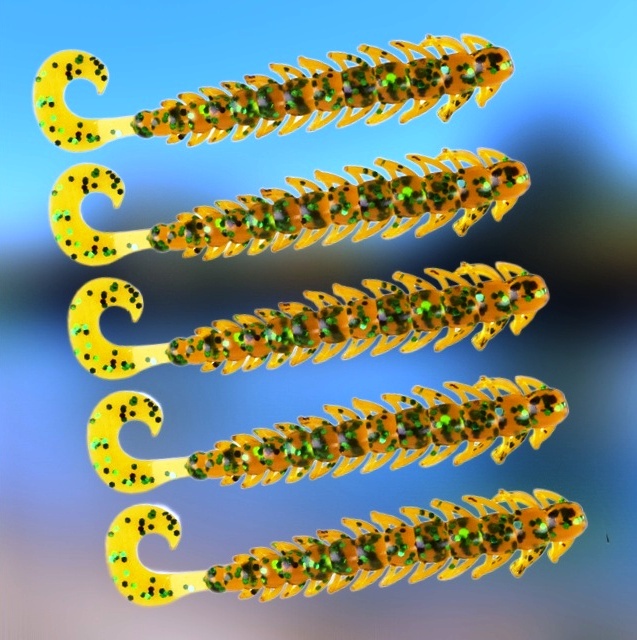 Рыболовные приманки класса Твистер