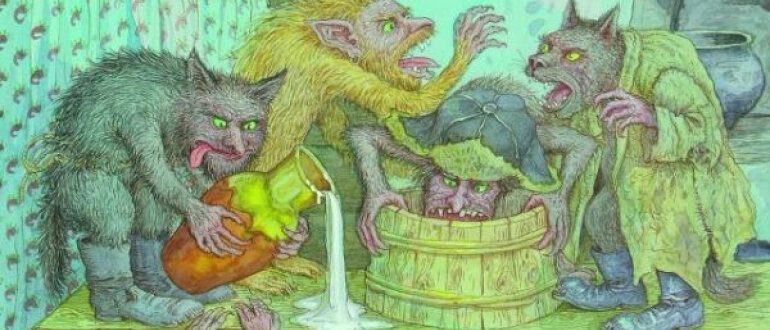 Злыдень в доме - предвестник нищеты. Мифология славян dzen.ru