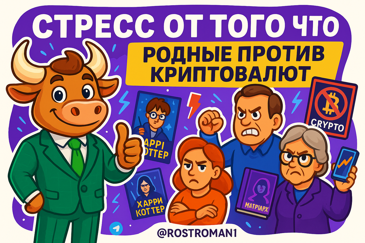    Стресс из-за давления семьи: 7 скрытых ловушек инвестиций в криптовалюту РоСТ | Роман о Системном Трейдинге