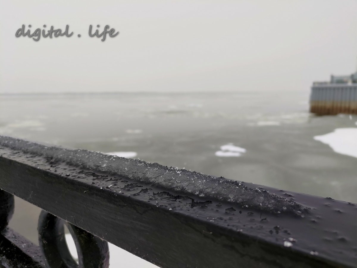 Вот и зима. Амур-Батюшка готовится ко сну. Фото автора.