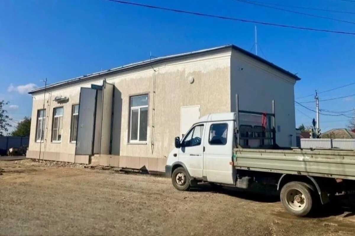    В Курганинске завершают капремонт канализационно-насосной станции