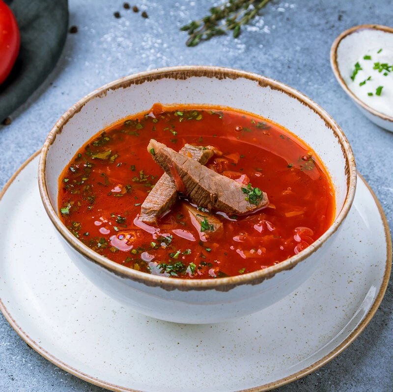 Борщ с говядиной свежемороженый