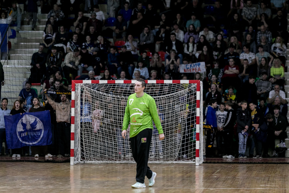 Лучший игрок СКИФа в матче с ЦСКА Алексей Крикунов. Фото: ГК СКИФ