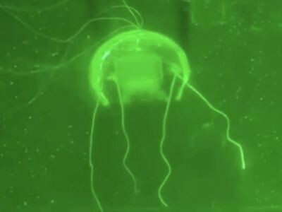    В Китае создали подводного робота в форме медузы