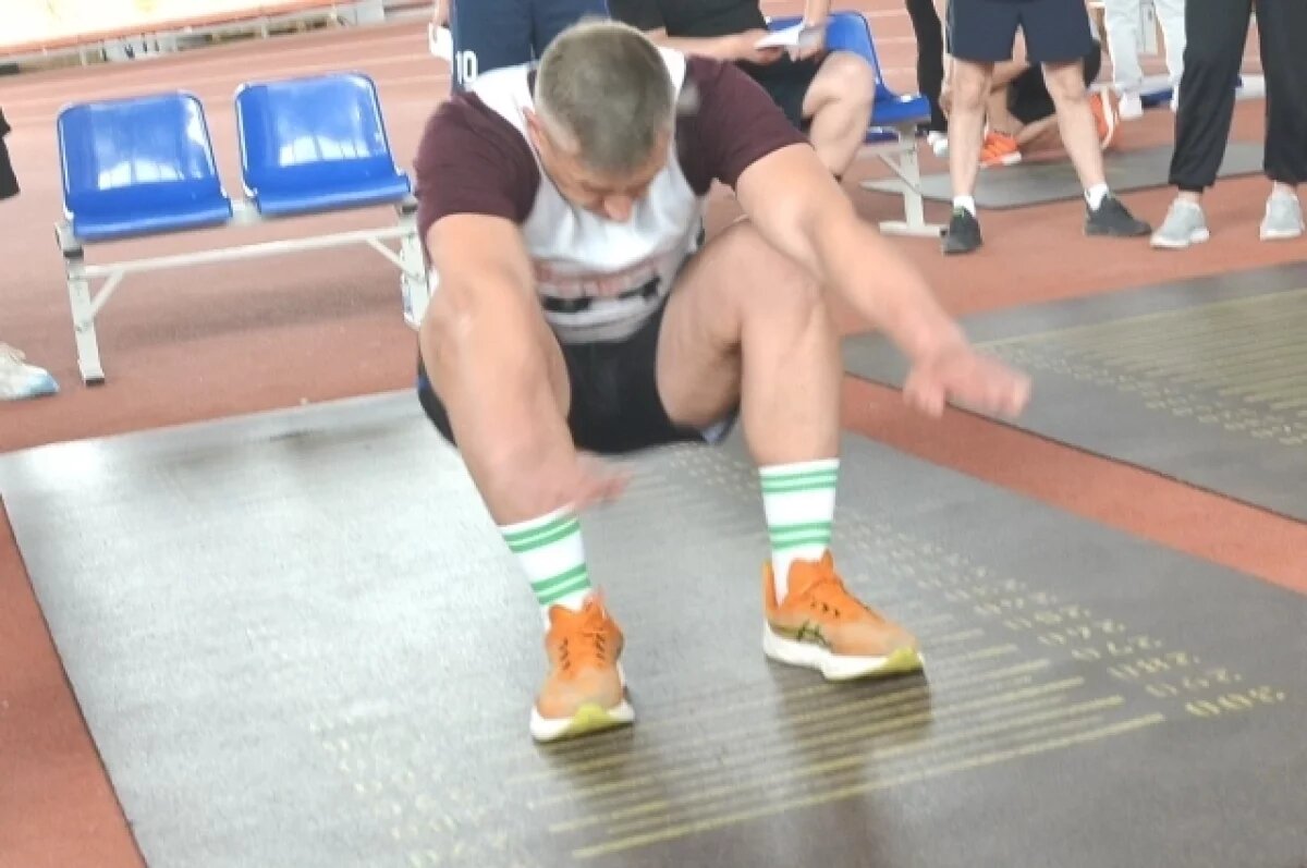    Нормативы ГТО сдавали студенты МАУ.