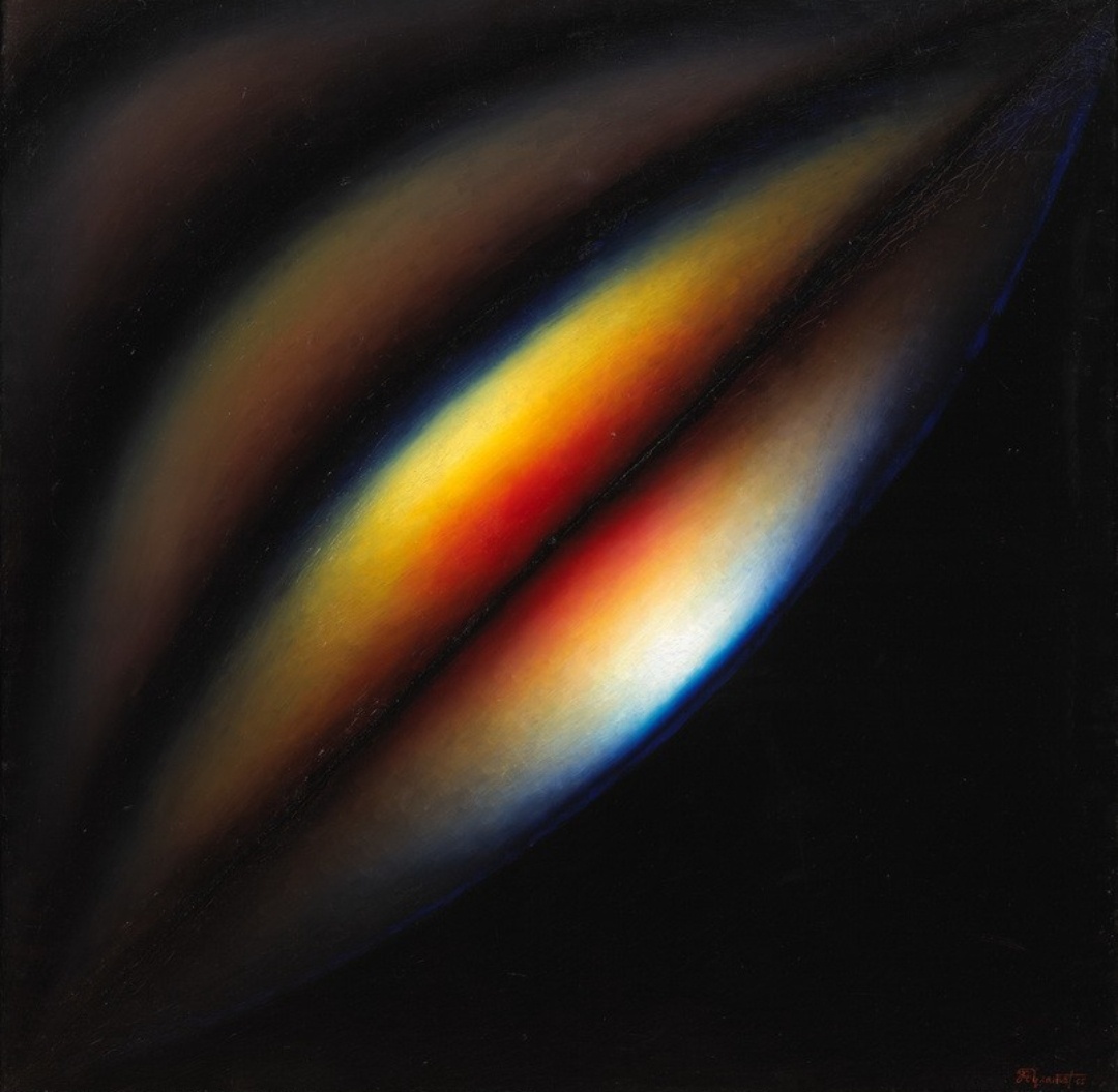 Разрез. 1965–1966. Холст, масло. 110 × 110 см