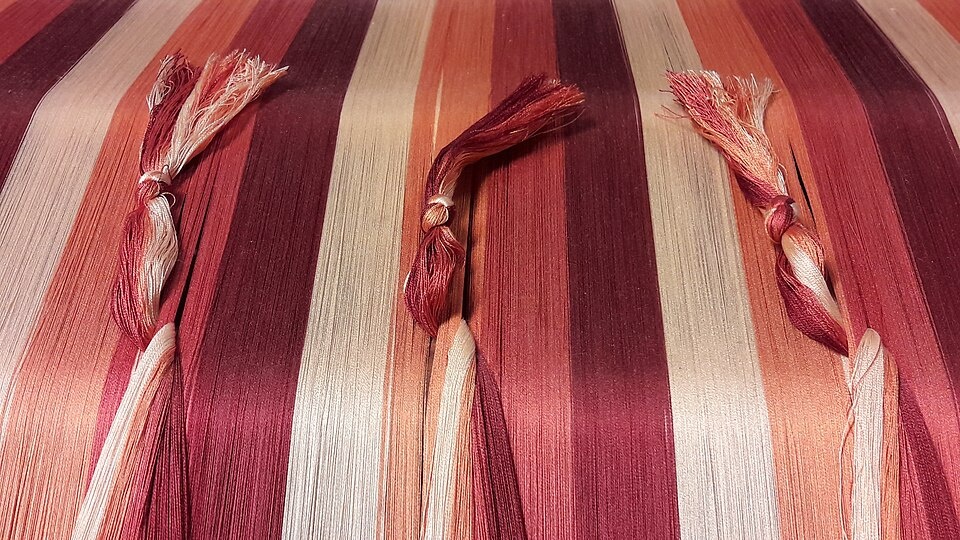 Подготовка шелка