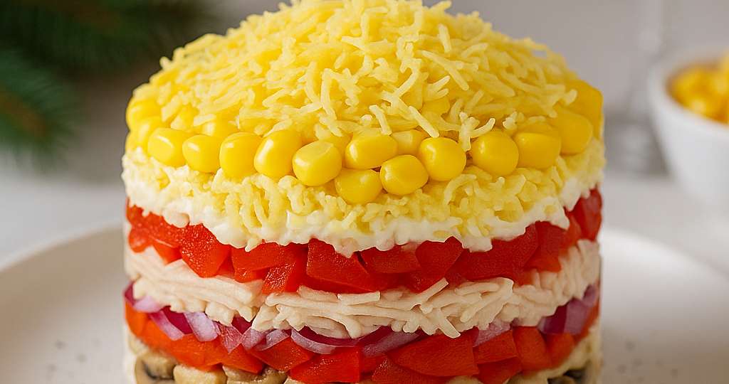 Новогодний салат, который работает на удачу: мой рецепт «Кентавра» для Года Огненной Лошади