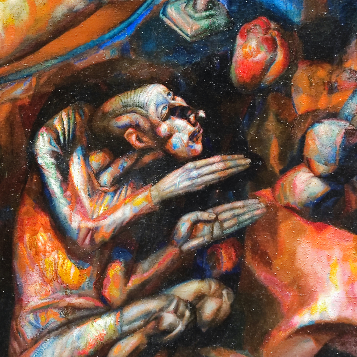 «Пир королей», деталь