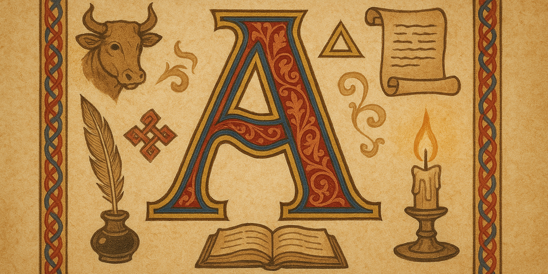 История буквы А: начало всех начал
