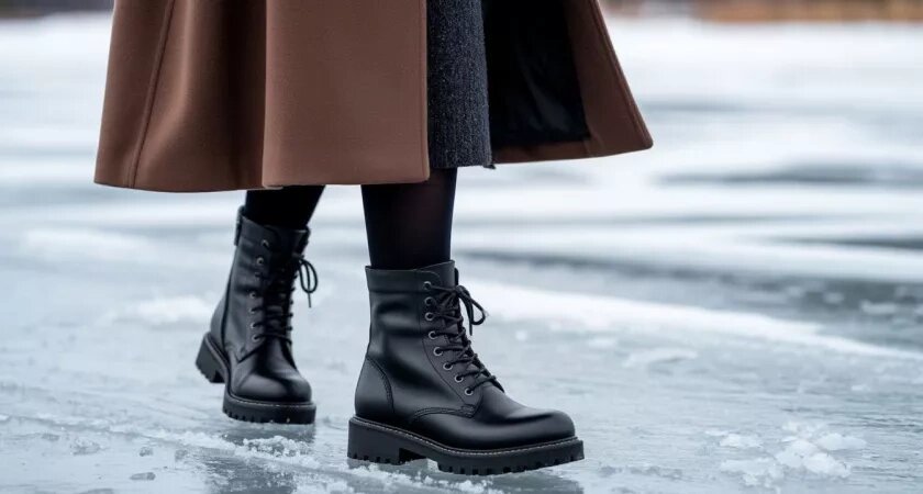    3 мазка на подошву - и ботинки не скользят даже в лютый гололед: по тротуару хожу, как по траве