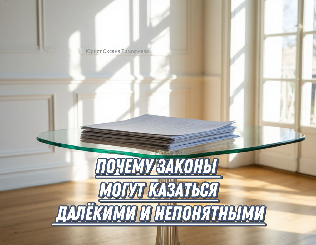 Правовая среда. Юрист Оксана Тимофеева.