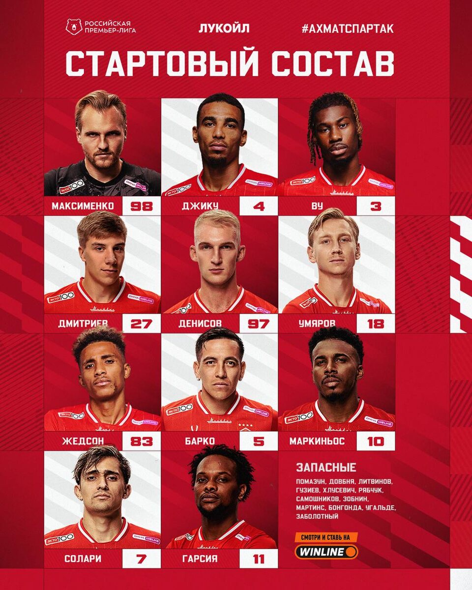 Из телеграм-канала "Спартака"