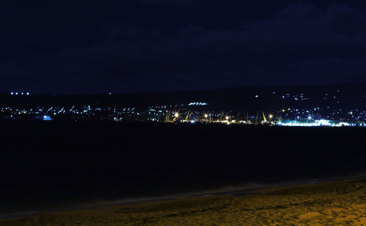 Ночная Феодосия