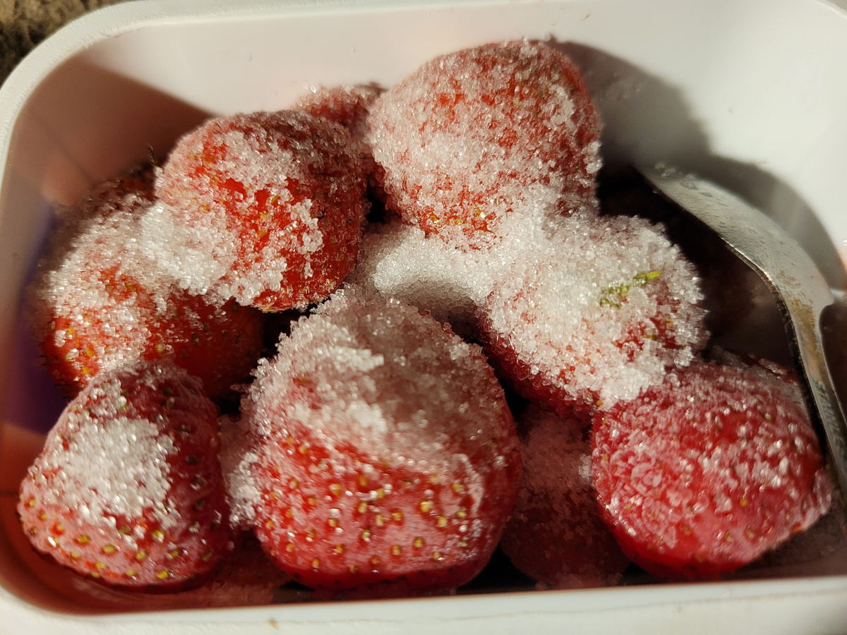 Замороженная клубника