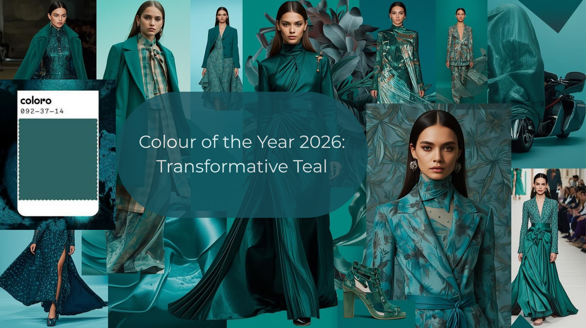 Transformative Teal - цвет 2026 года