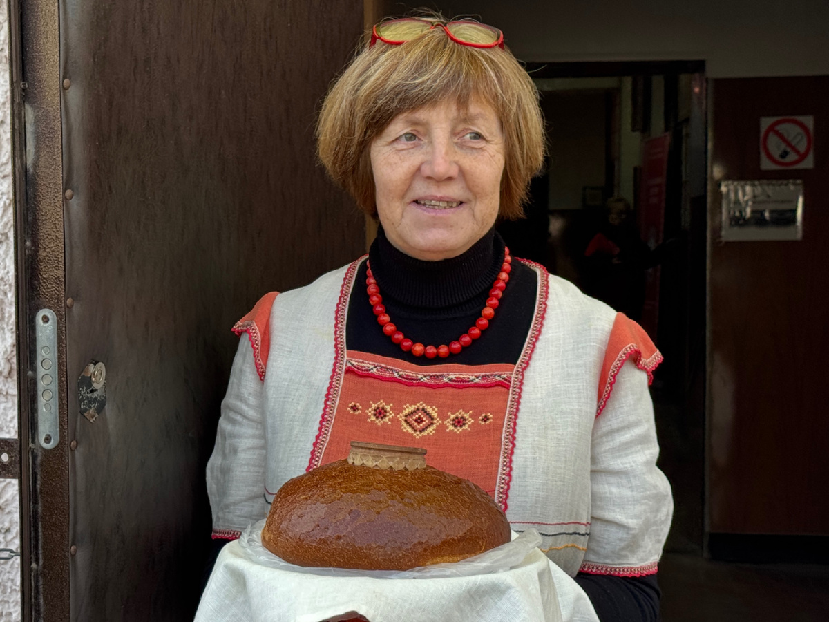 Ирина, мастерица-кружевница. Вкусный рязанский Хлеб. Фото автора 