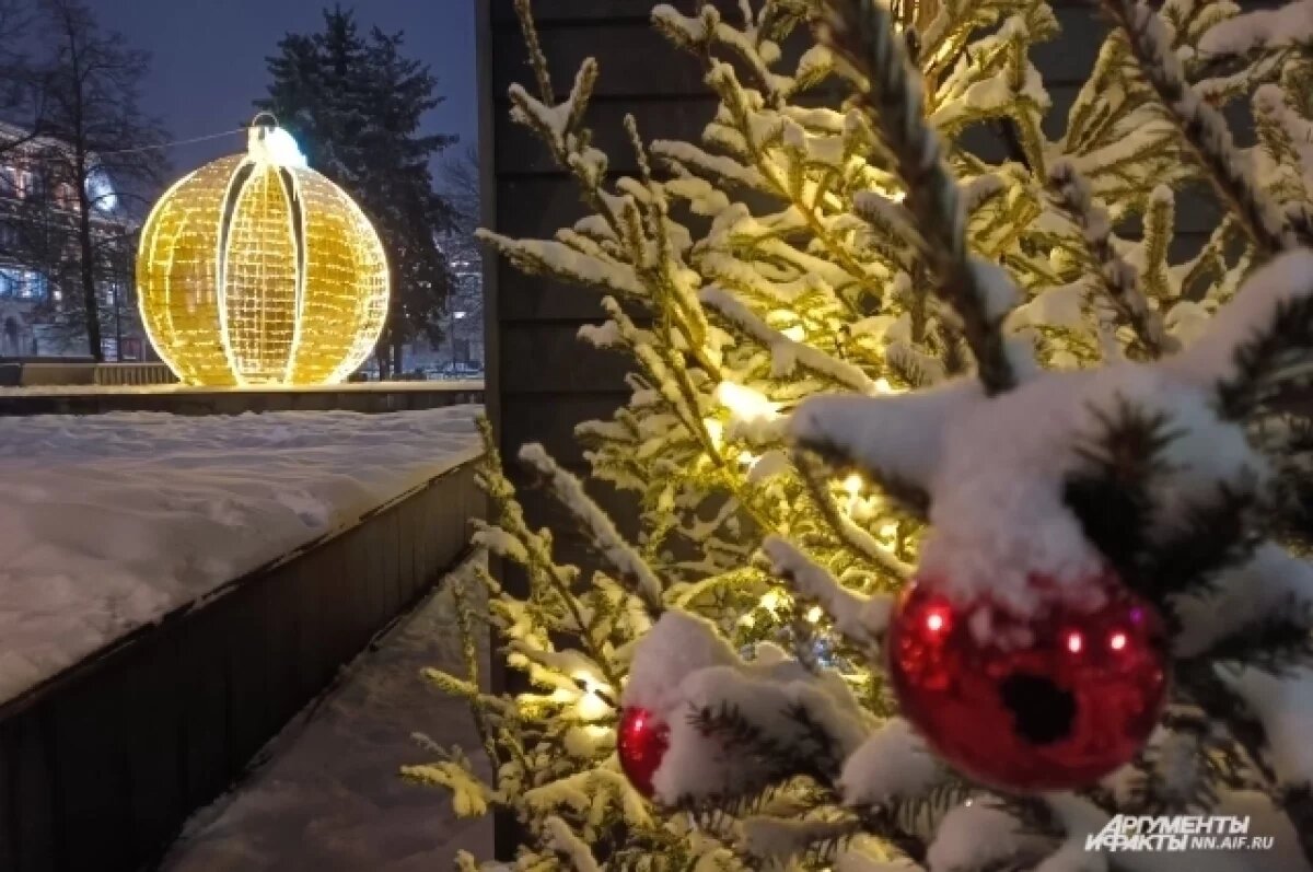    В Нижнем Новгороде проводят конкурс на лучшее новогоднее оформление