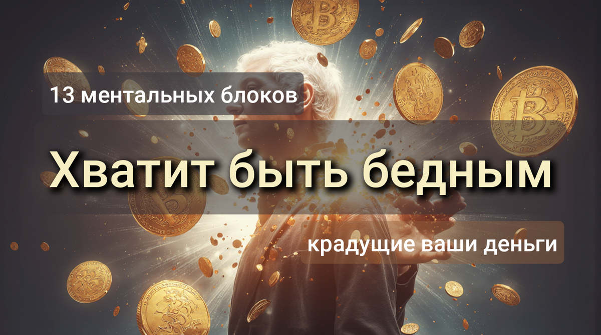 Хватит быть бедным