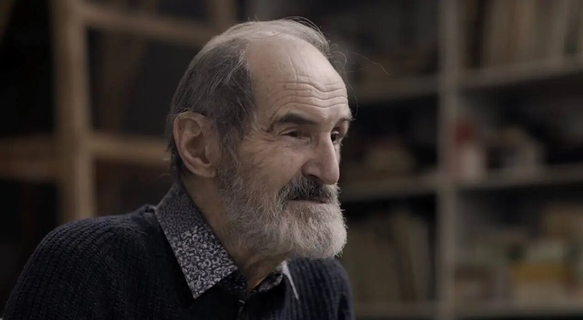    Эрик Булатов. Фото: кадр интервью с YouTube-канала Третьяковской галереи