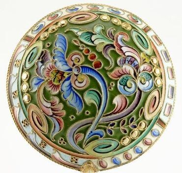 Русская перегородчатая эмаль. Из открытых источников