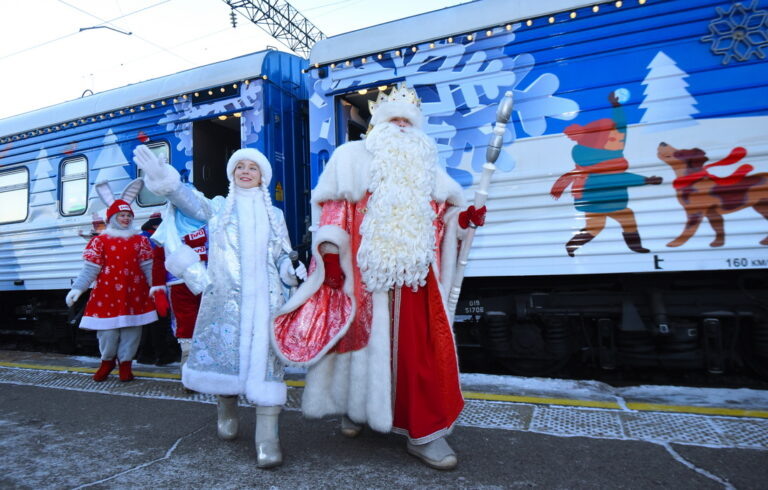    Поезд Деда Мороза прибудет в Оренбург 16 декабря Оренбуржье