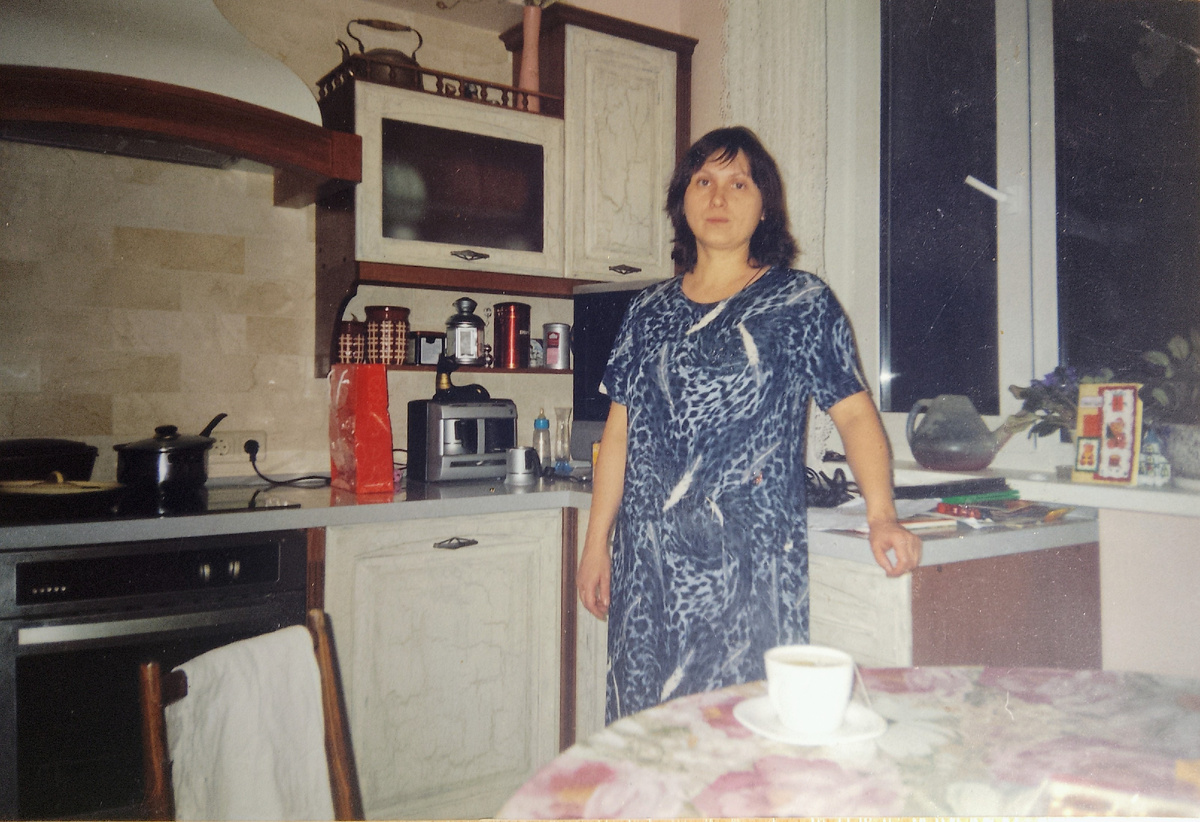 Такой была наша кухня после "Квартирного вопроса". 