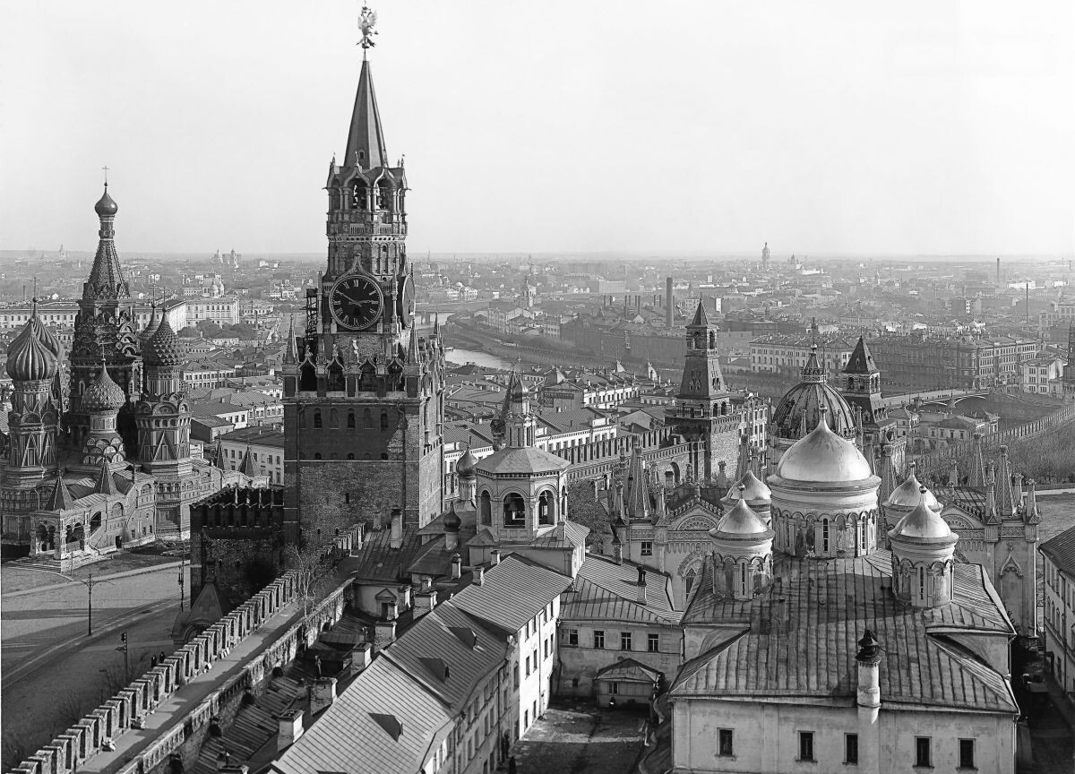 Вознесенский монастырь, вид сверху