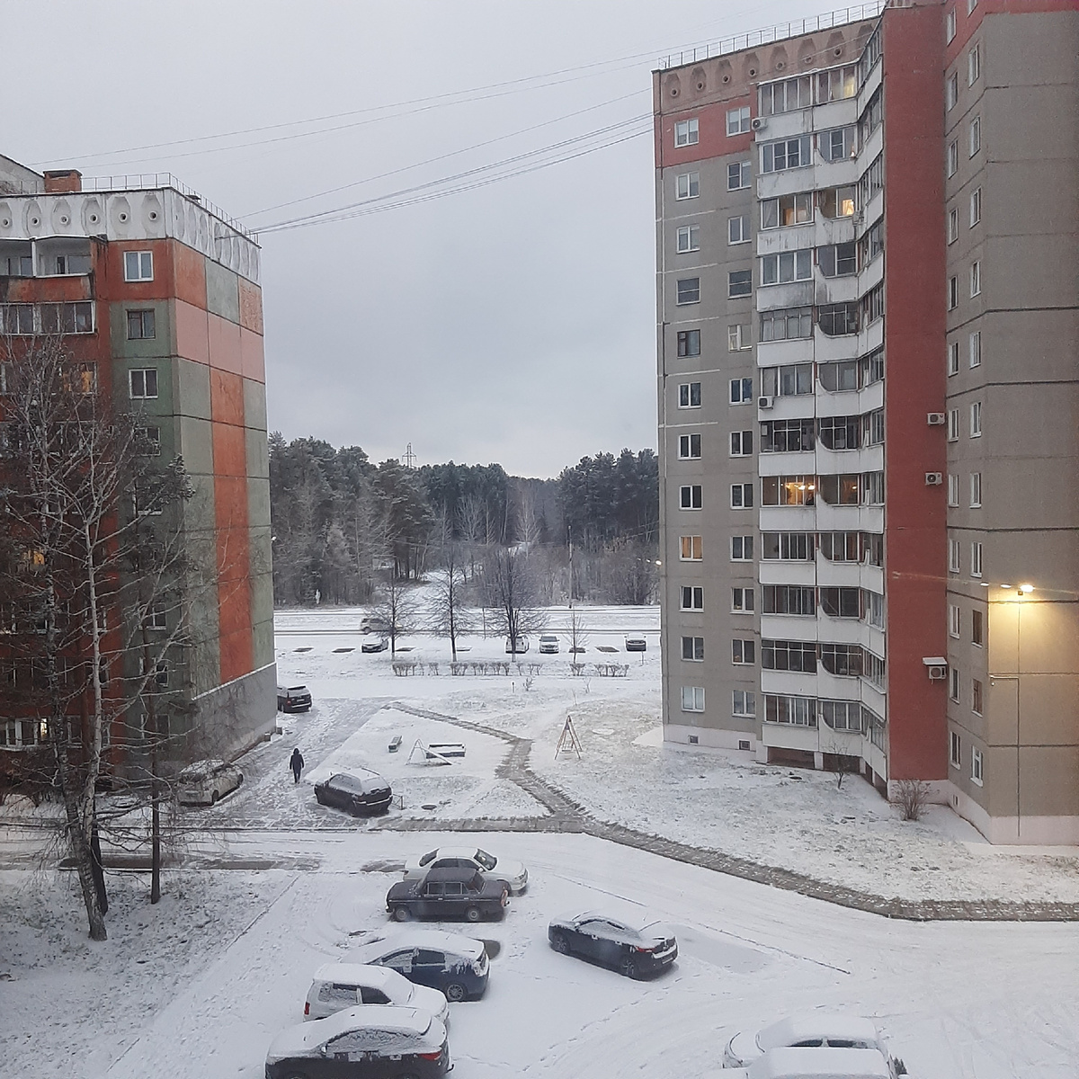 Вид из моего окна 7 ноября