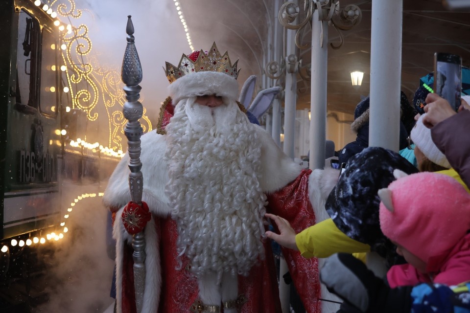    Дед Мороз отметит с петербуржцами Рождество. Вероника ОВСЯННИКОВА