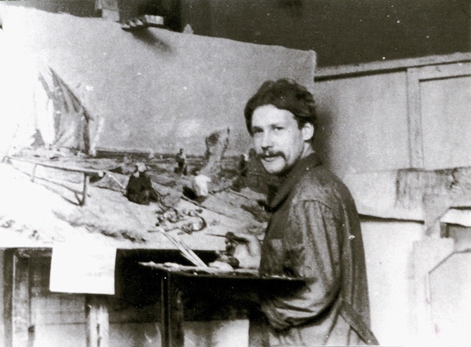 Лев Котляров. Фотография из книги Люциана Шитова «Лучи детства»