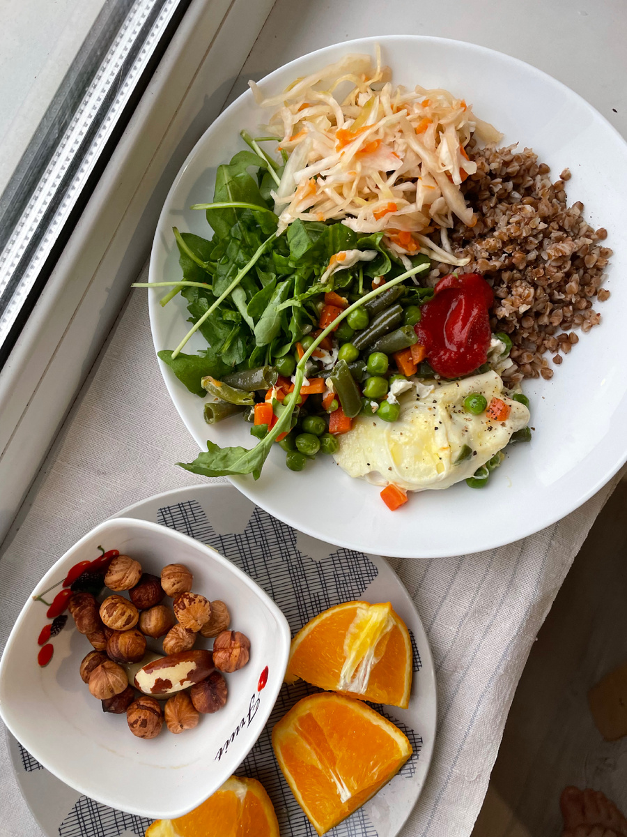 Тарелка на завтрак 