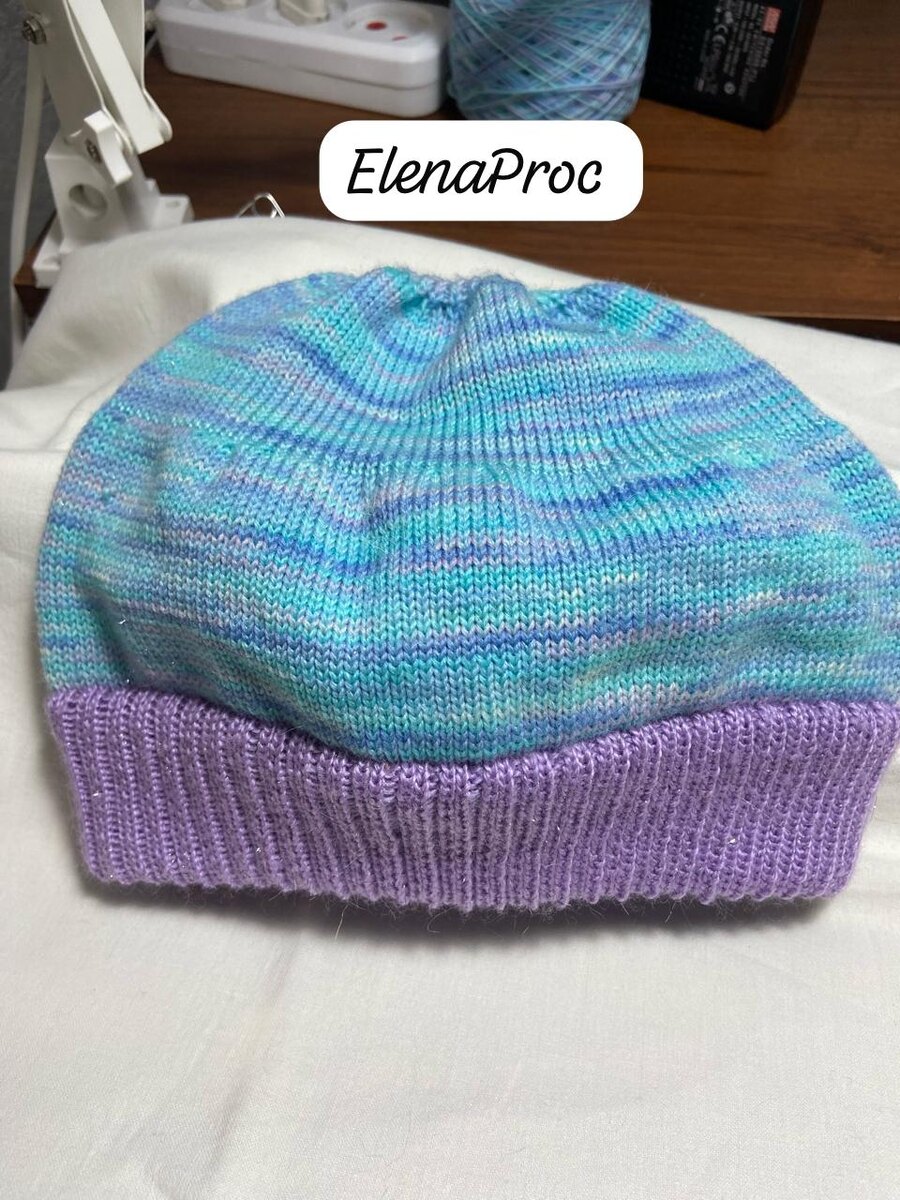 Шапочка: вид спереди;