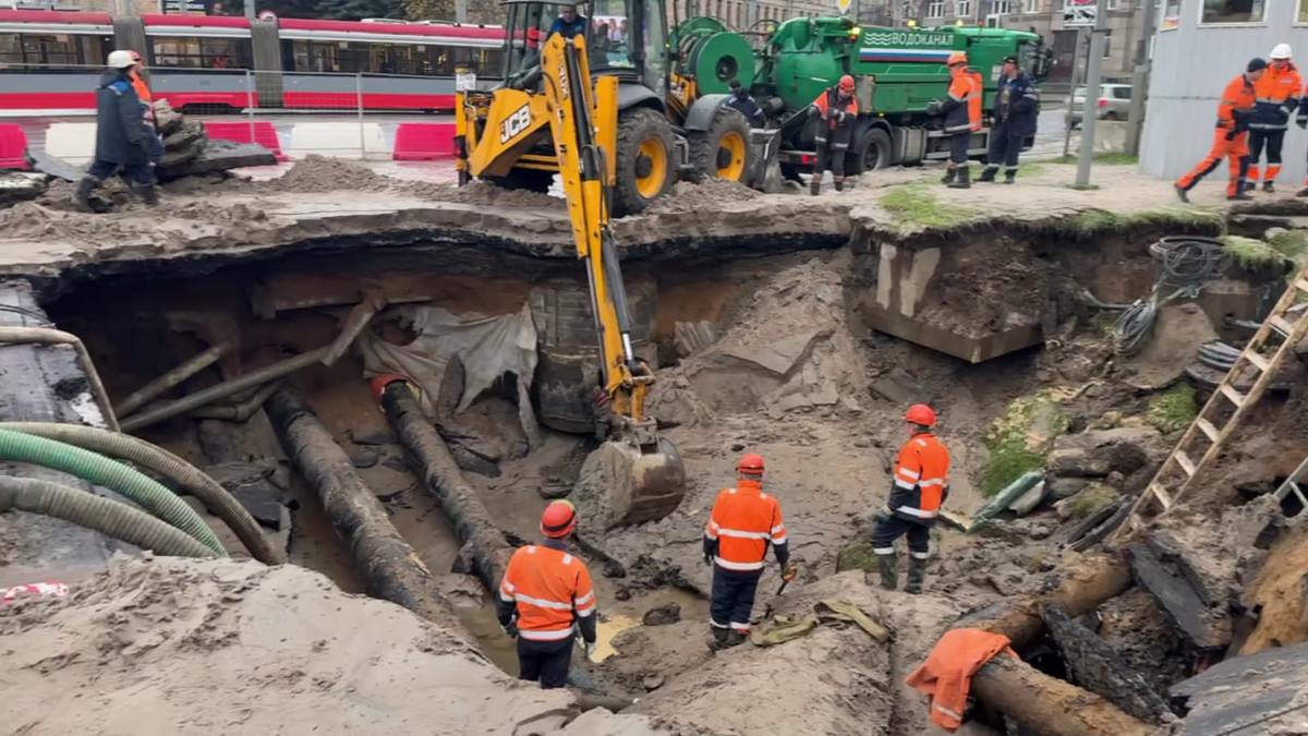 Скриншот видео: пресс-служба ГУП «Водоканал Санкт-Петербурга»

