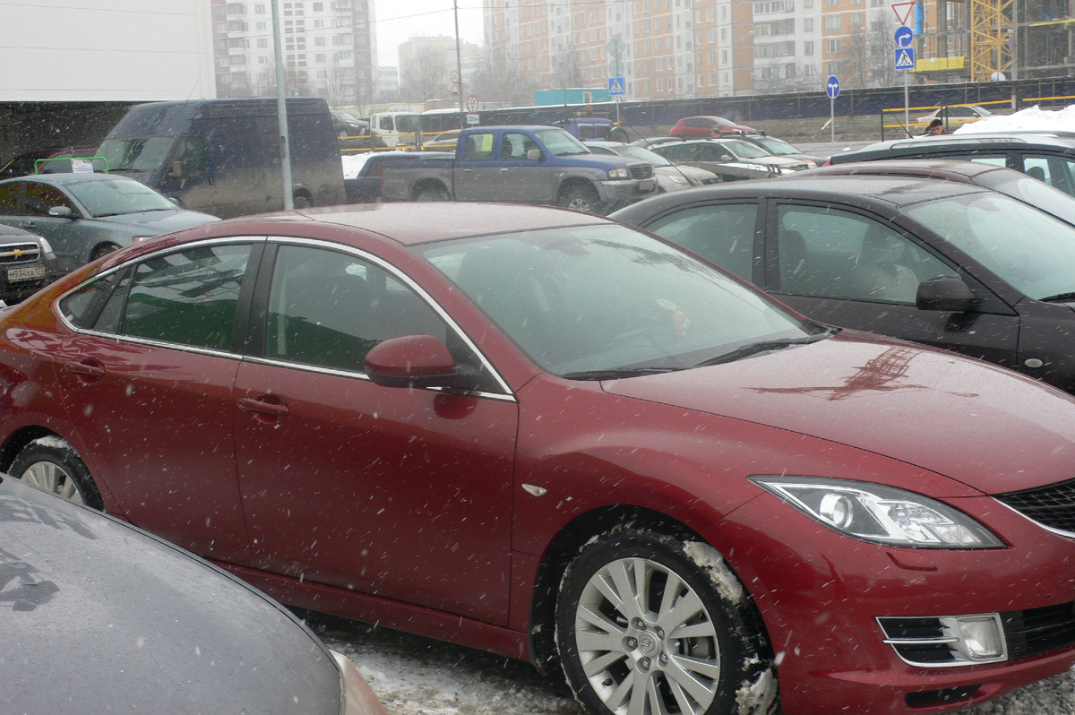 Наша Ласточка на парковке