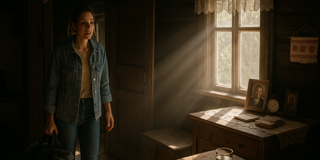 Бабушка оставила мне в наследство гнилую избу в деревне, а когда я вошла внутрь избы, остолбенела