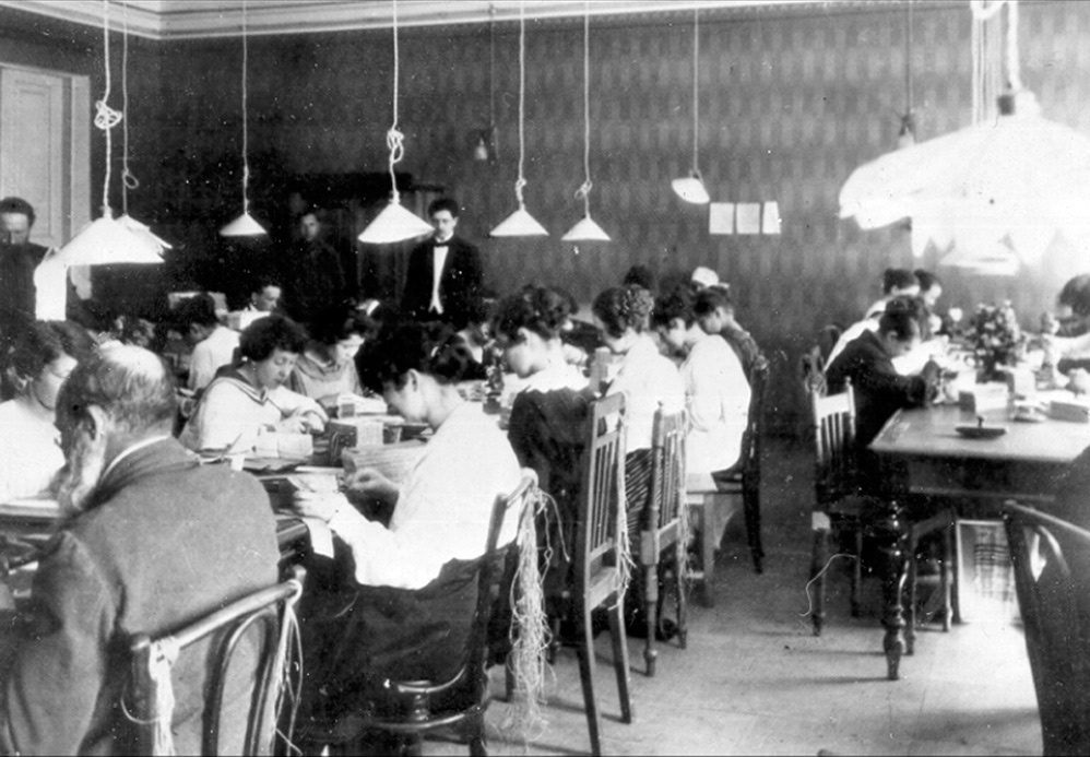 Подсчет остатков золотых резервов Российской империи после отступления белых осенью 1919 г. Источник: Музей Банка России museum.cbr.ru/