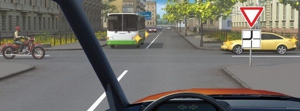 Проезд нерегулируемых перекрестков