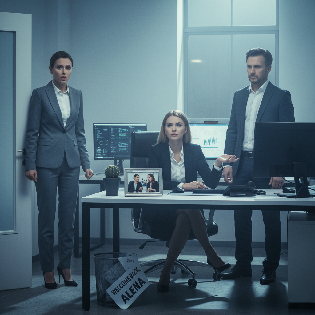 Коллега заняла мою должность