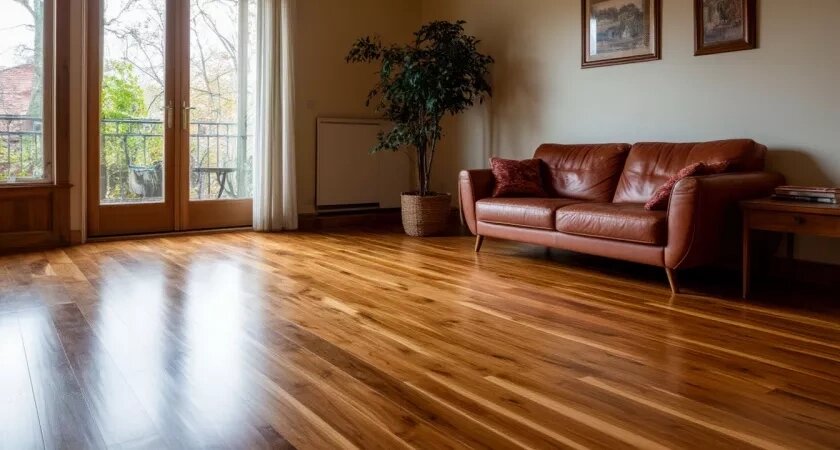    Ламинат уже прошлый век: копеечная замена досок – стелить в один слой, а пол теплющий