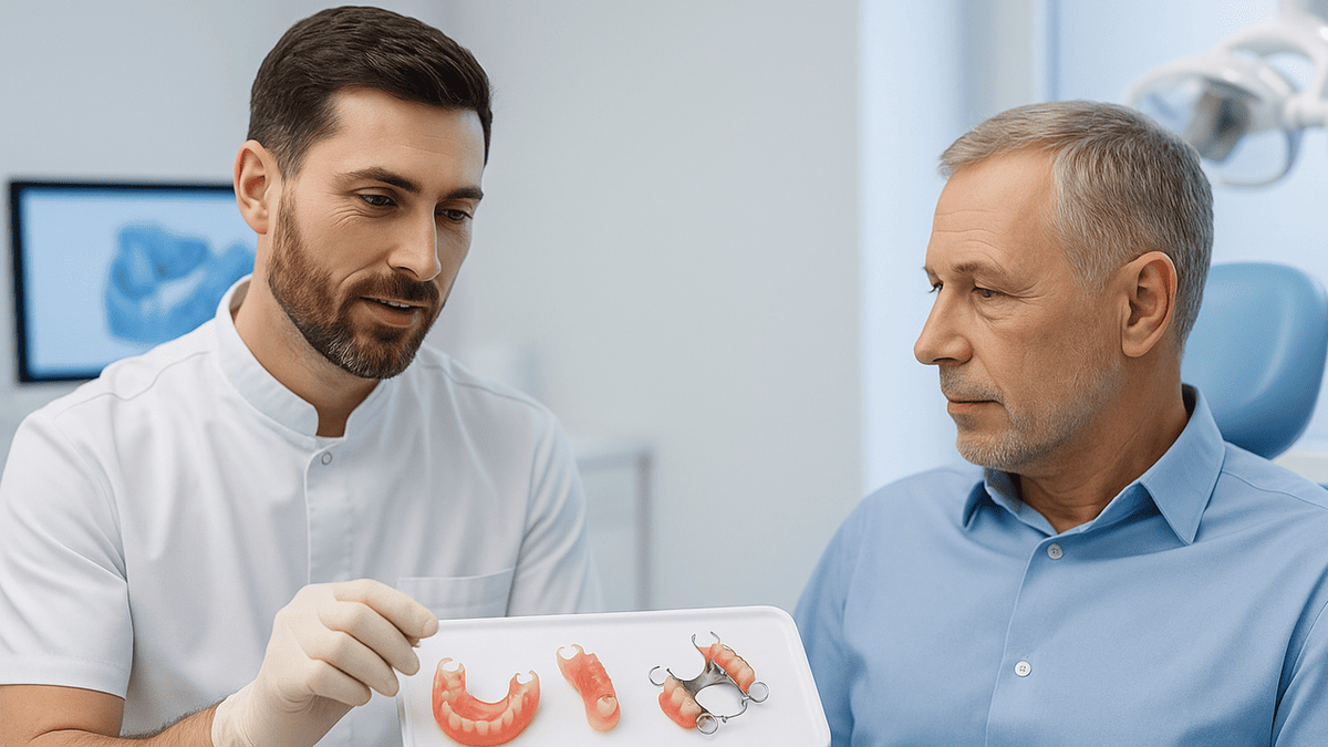 Какой зубной протез выбрать при частичном отсутствии зубов