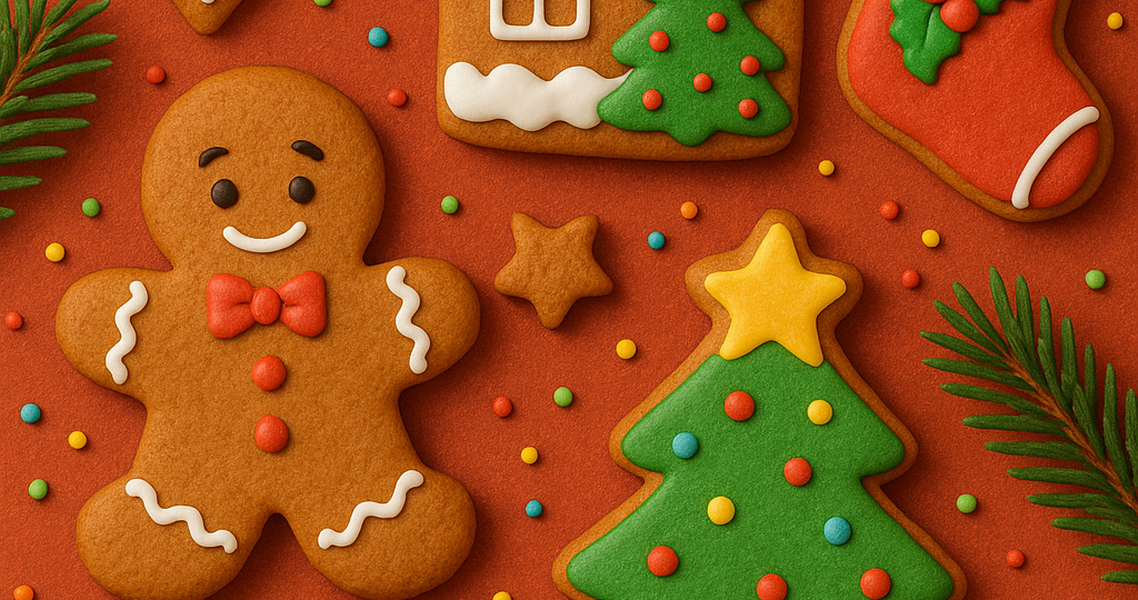 Праздничные пряники и роспись: айсинг, контуры, заливка