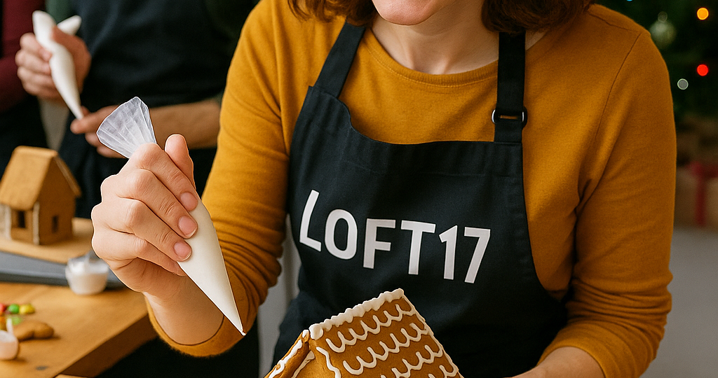 Мастер класс по пряничным домикам.