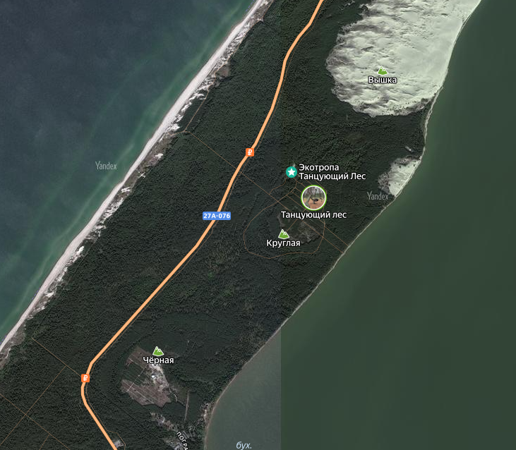 Где-то здесь и следует искать следы этого замка.