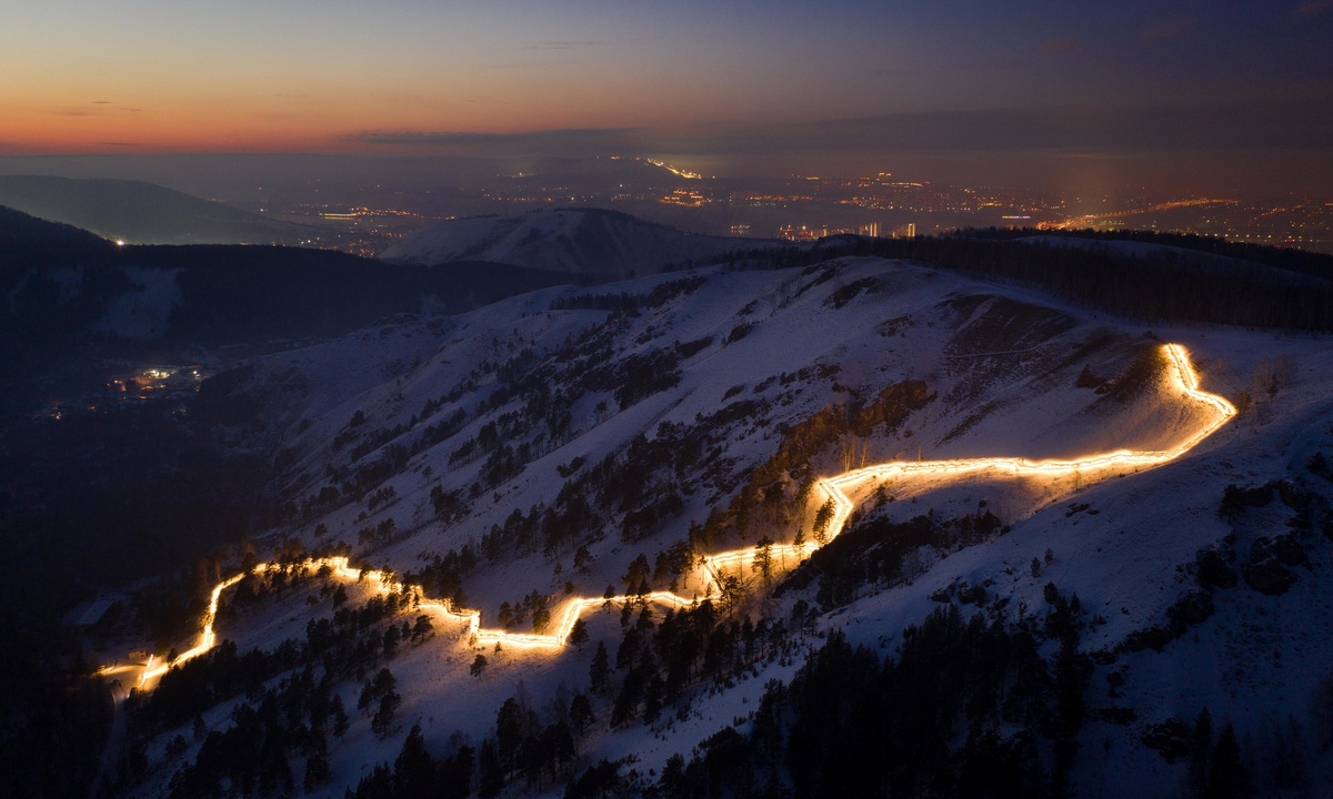 Красноярск, Торгашинский хребет. Фото: Александр Манзюк